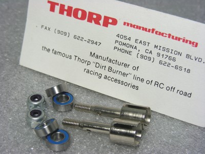THORP Dirt Burners 4585 Dog Bone Axles & Bearings for Vintage