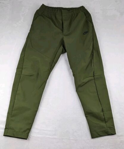 Nike Sportswear Tech Essentials Unlined Commuter Pants Green Mens Medium - Picture 1 of 10