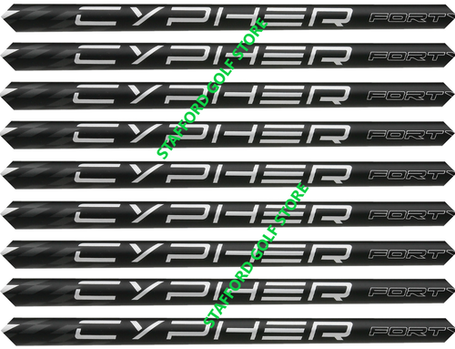 LOT De 6 Fers Shafts FST 115 .370 - Tige Acier Parallèle Flex Senior/Régulier | Fers Golf Tige Acier