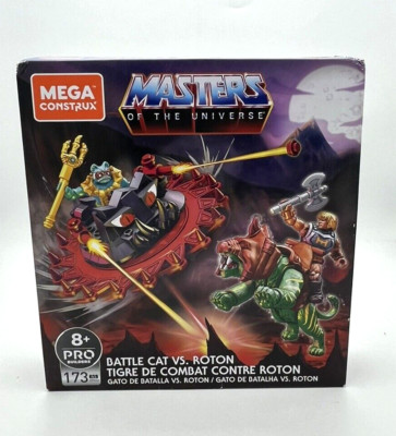 Mega Construx Pro Masters of the Universe - He-Man Battle Cat vs. Roton Set