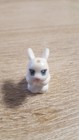 Lego Friends weißes Kaninchen mit Gesicht