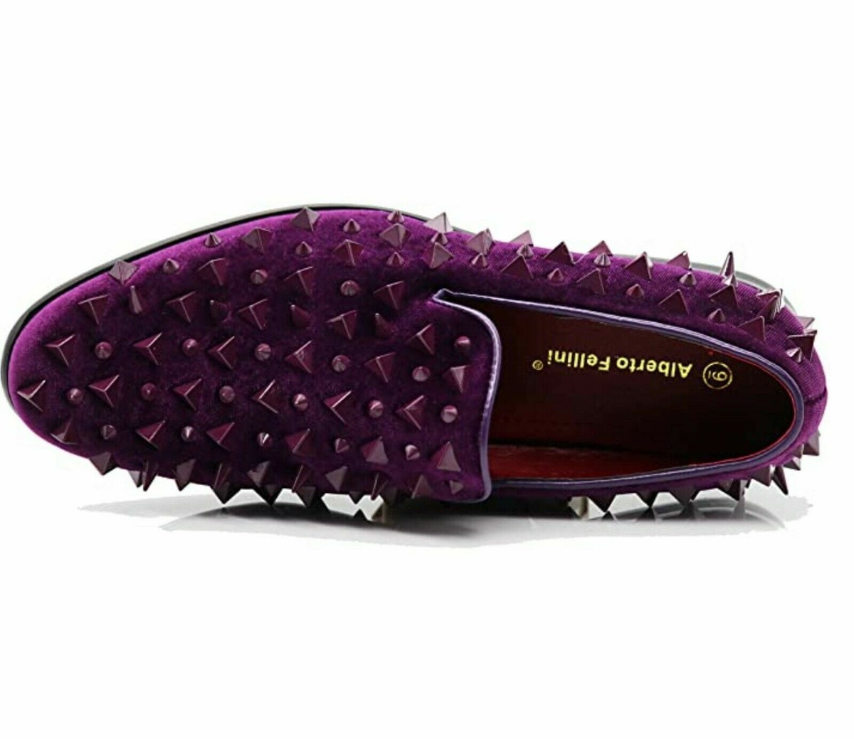 Men's Vintage Spike Dress Loafers Slip On Fashion Shoes Classic Tuxedo Dress  Sho | eBay