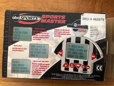 ABC Sports Master Electronic Trivia Game By Excalibur Electronics Compact & Port