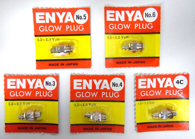 Enya Glühkerzen für Modellmotoren nagelneu Made in Tokyo Wählen Sie Ihren Typ