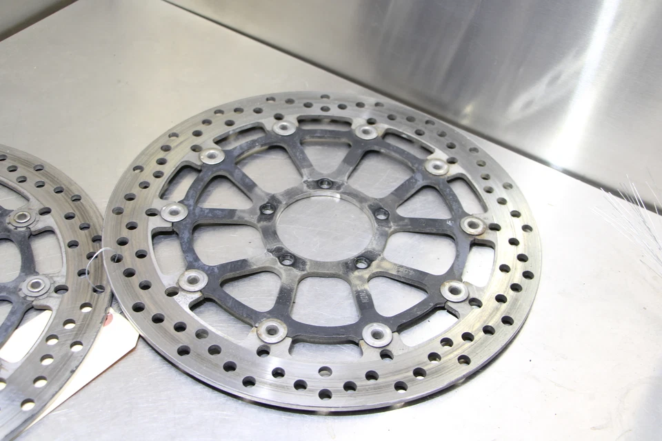 17-21 DUCATI MONSTER 797 FRONT LEFT RIGHT BRAKE ROTORS DISCS - Image 2 of 4