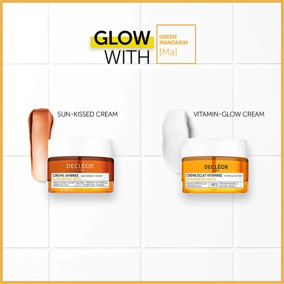 Crema de día Decléor Green Mandarin Vitamin Glow con ácido hialurónico 50 ml Foto 3 de 4