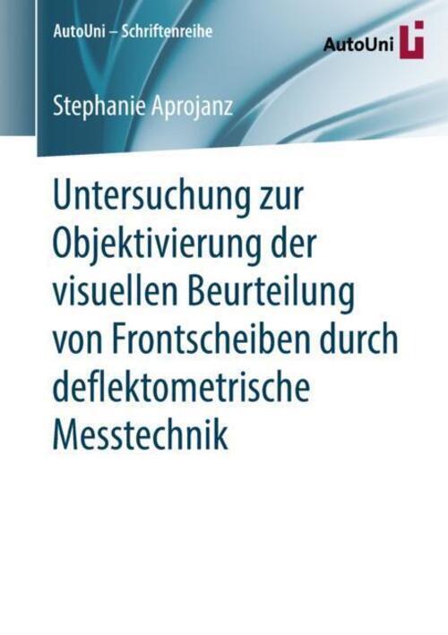 Thumbnail - Untersuchung Zur Objektivierung Der Visuellen Beurteilung Von