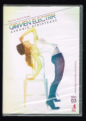 Carmen Electra's Aerobic Striptease DVD Brand New Factory Sealed