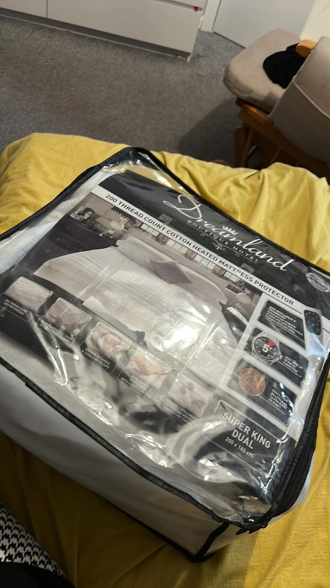 Dreamland Boutique Hotell Cotton Mattress Protector Super King Size FAULTY  | eBay