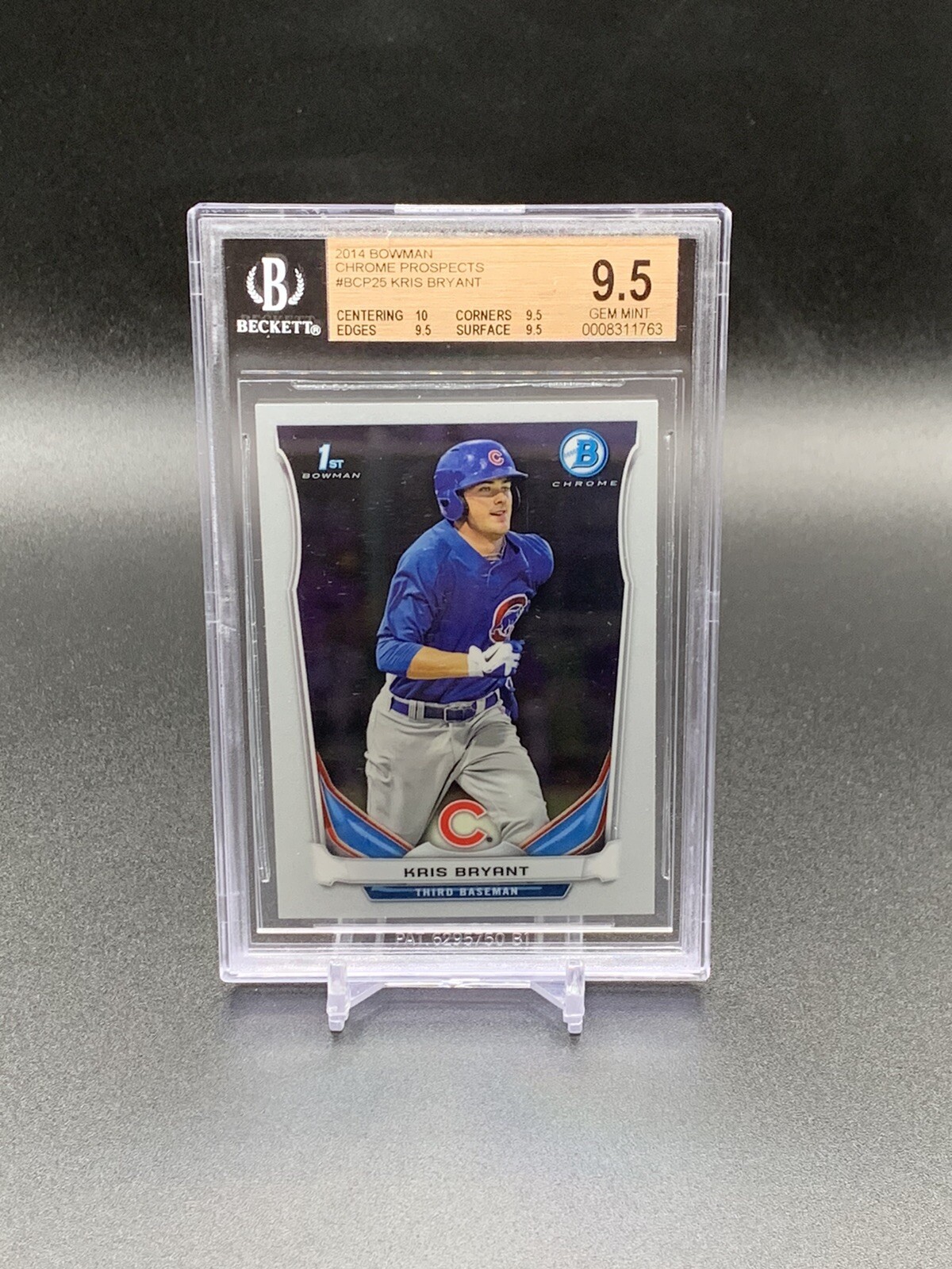 2014 Bowman Kris Bryant 1st Chrome BCP25 BGS 9.5 | Colorado Rockies