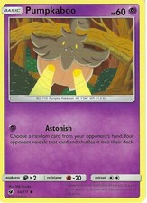 POKEMON CARD PUMPKABOO 44/111 NO 710 PUMPKIN POKEMON TCG CCG