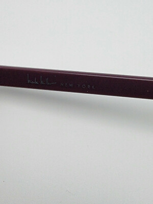 Nicole Miller Santa Ana C02 Tortoise Purple Frame Brown Lens Sunglasses w/ Case Nicole Miller Santa Ana C02 Tortoise Purple Frame Brown  main image 3