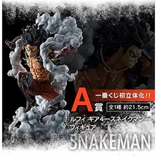 One Piece Luffy Gear 4 Snakeman Bandai Ichiban Figure For Sale Online Ebay