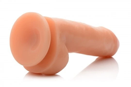 Vibrador SexFlesh Lusty Leo 7,5 polegadas com ventosa - Imagem 3 de 4