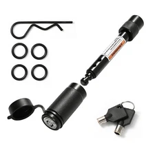 Hitch Pin Lock Trailer Hitch Lock 5/8"2 Keys Truck Trailer Receiver Locking 