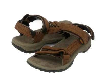 TEVA TERRA FI LITE SUEDE WOMEN SANDALS CHESTNUT US /UK /EU