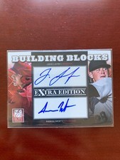 2012 PANINI ELITE Lamb / West BUILDING BLOCKS DUAL AUTO RC 15/49