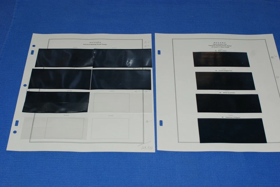 Nevada Duck Hunting Scott National Album Pages BlueLakeStamps GET YOUR STATE! - Image 3 of 4