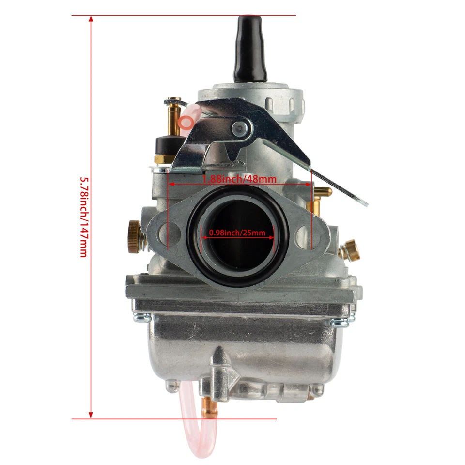 Carburador para Suzki TS185 TS 185 TS125 TS100 DS100 DS125 1971-1981 Mikuni Carb Foto 2 de 4
