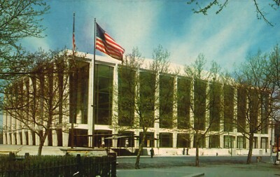Postcard NY New York City Philharmonic Hall Lincoln Center Chrome PC L4906