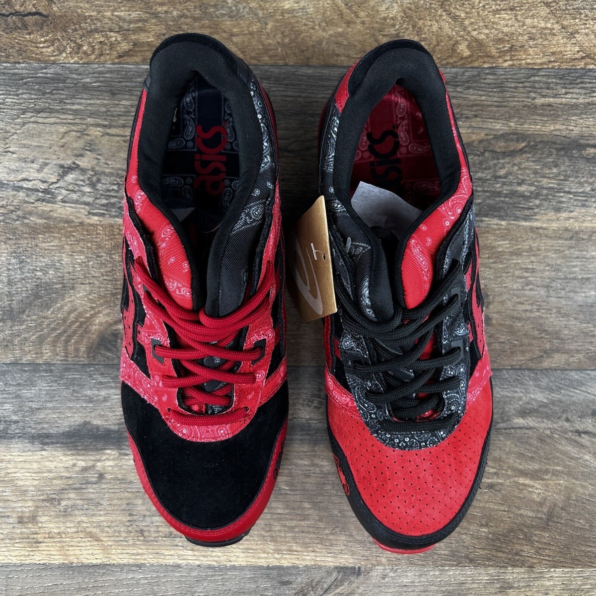 Asics Atmos x Red Spider x Gel Lyte 3 Bandana Print Size 4.5 Mens