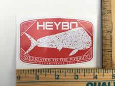 Heybo - Dolphin Label Pro sticker decal - 4" x 2.5" - New without Tags