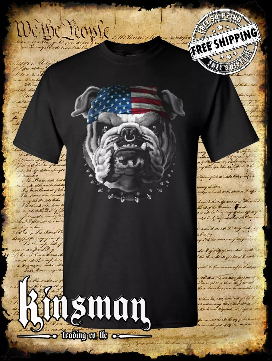 Bulldog top t shirts