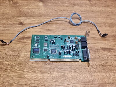 VINTAGE SOUND CARD VIBRA 16XV CREATIVE TECH 1996 CT2511 - ISA SBT TAIWAN + CABLE