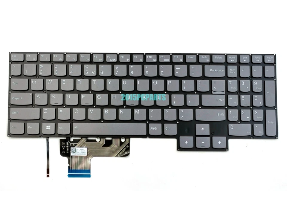 Nuevo para Lenovo Legion S7-15ACH6 S7-15ARH5 S7-15IMH5 Teclado Retroiluminado EE. UU. Foto 2 de 3