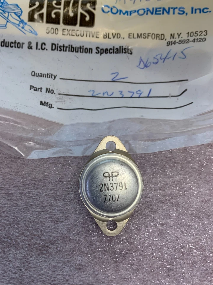 PN# 2N3791 - PPC PRODUCTS - TRANSISTOR - Image 2 of 4