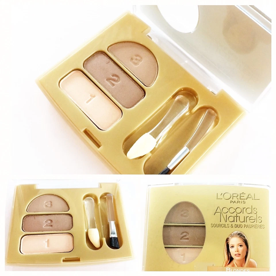 1 Stück L'OREAL OMBRETTO NATÜRLICHE AKKORDE AUGENBRAUEN & DUO 401 BLOND NATURAL