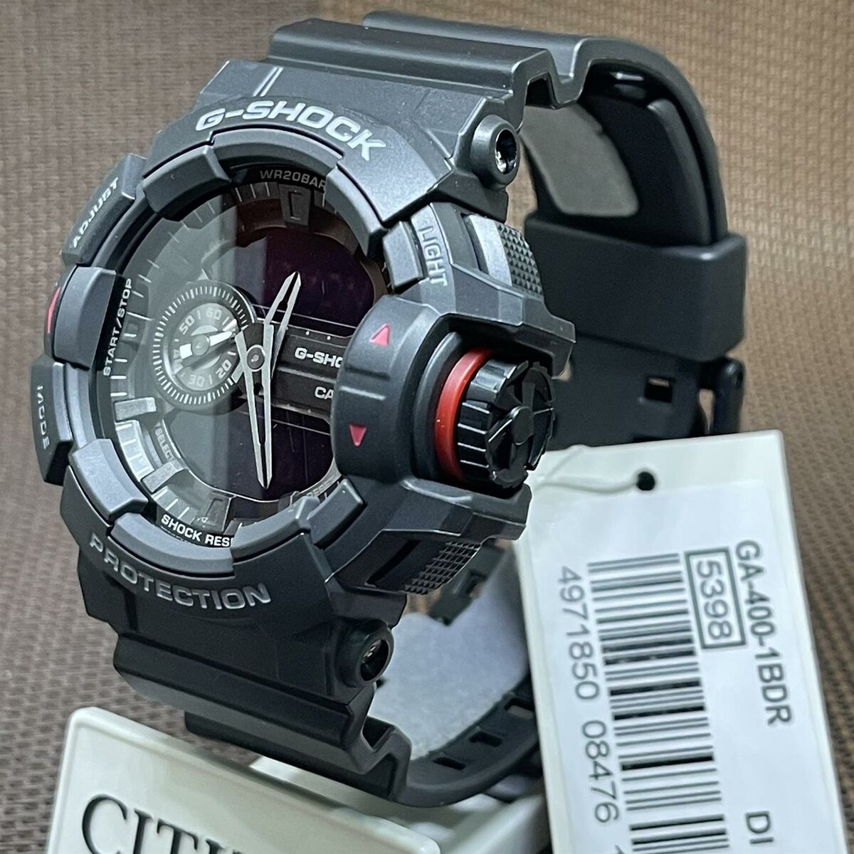 Casio G-Shock GA-400-1B Magnetic Resistant Standard Analog Casio G-Shock GA-400-1B Magnetic Resistant Standard Analog