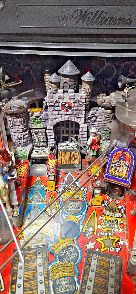 MEDIEVAL MADNESS Pinball Machine - Williams 1997 - 2799 | eBay
