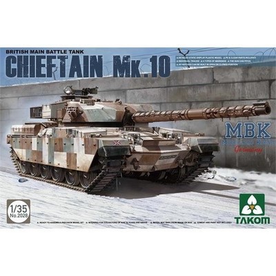 TAKOM MODEL TAK2028 British Main Battle Tank Chieftain Mk.10