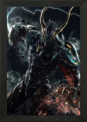 Warframe Excalibur Umbra Digital Ar Framed Wall Art Poster Canvas Print Picture