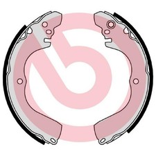 Bremsbackensatz hinten für Mitsubishi Grandis NAW Outlander 1 CUW 2 CWW | 24005