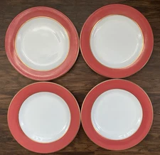 Vintage 1950s Pyrex PINK FLAMINGO Salad Plate MCM Mid Century Modern 6.75”