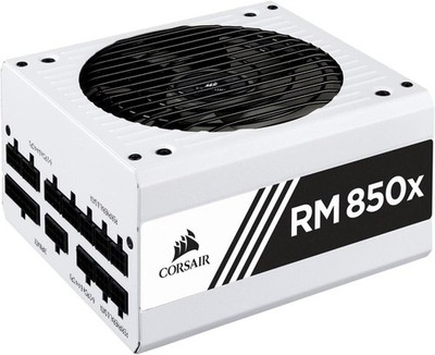CORSAIR RM850x White, 850 Watt, 80+ Gold Certified Power Supply Unit - PSU Only