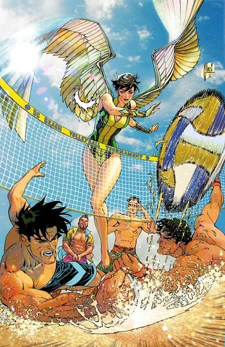 DCS HAWK-GIRL SUMMER #1 (ONE SHOT) CVR A GUILLEM MARCH - PRESALE 7/22/26