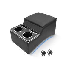 Upgraded Center Console Truck Bench Front Seats Center Console... Usa Fast Ship