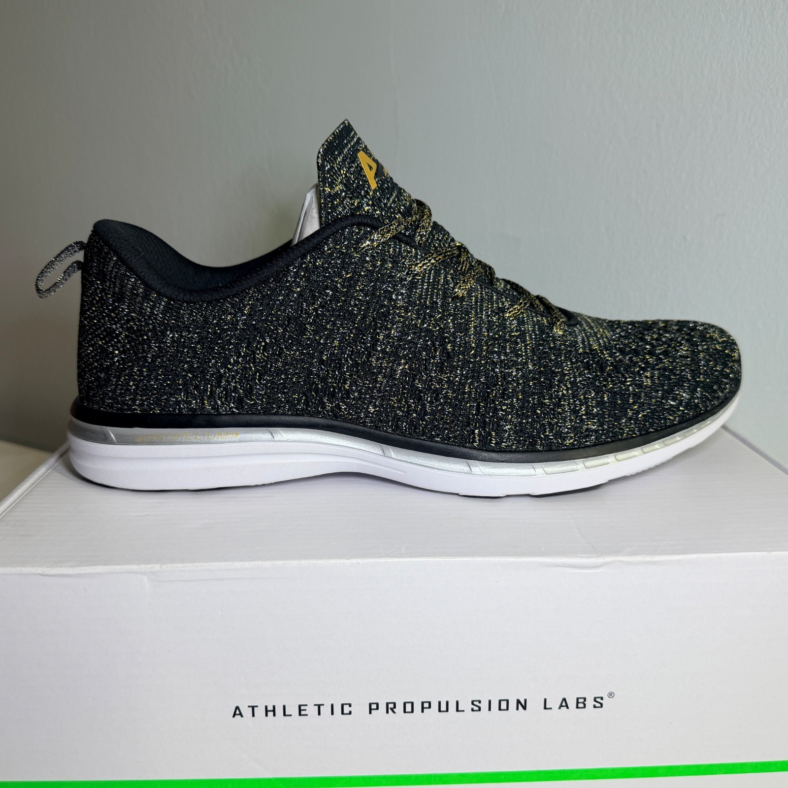 APL Men’s Techloom Pro X Size 11.5 Black/Gold/Silver – Brand New image 10