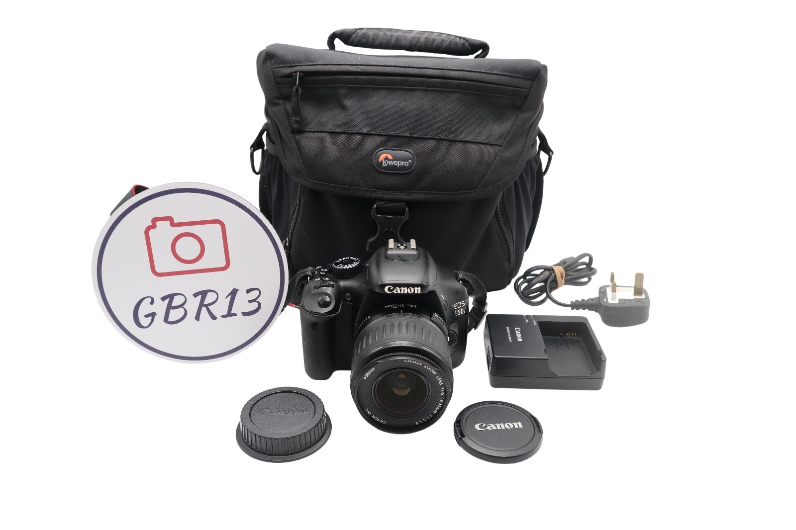 Canon 550D DSLR Camera 18.0MP with 18-55mm, Shutter Count 11547, Good Condition