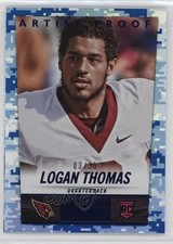 2014 Panini Hot Rookies Rookie Artist Proof 3/35 Logan Thomas #400 3n1