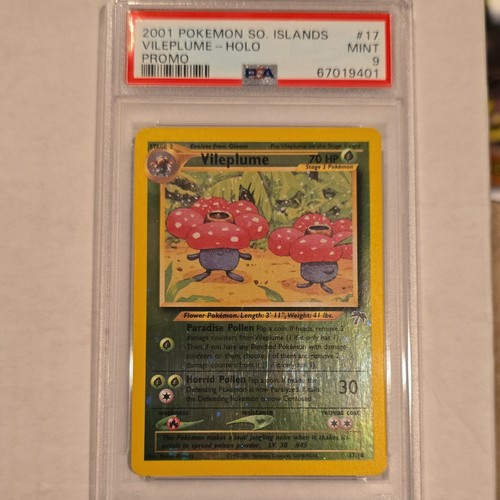Vileplume graded PSA 9 for sale on eBay