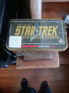 Two Factory Sealed Star Trek Metal Cards See Description And Pics