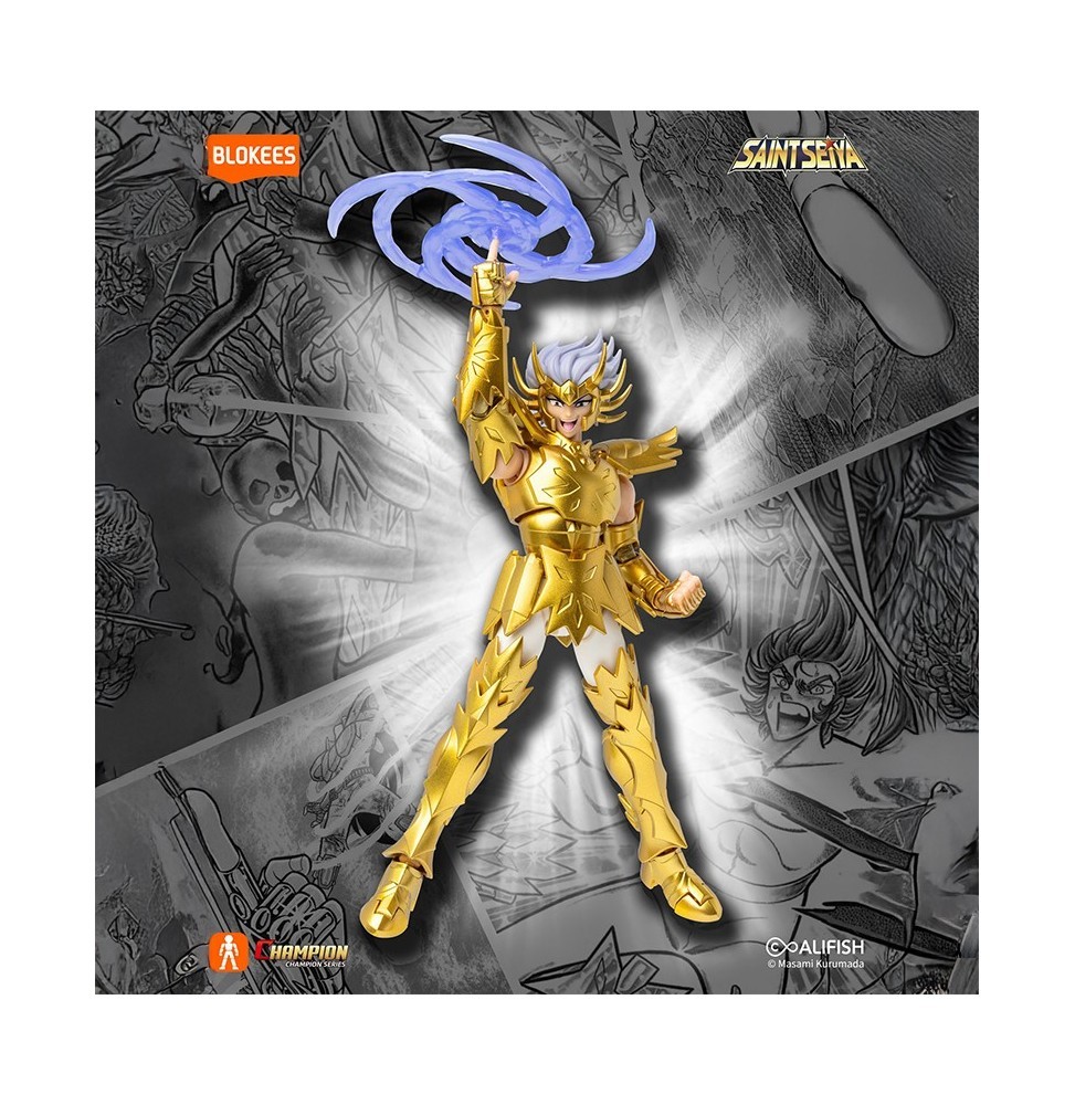 Figurine Saint Seiya Blokees Cancer Deathmask maquette sans colle articulée