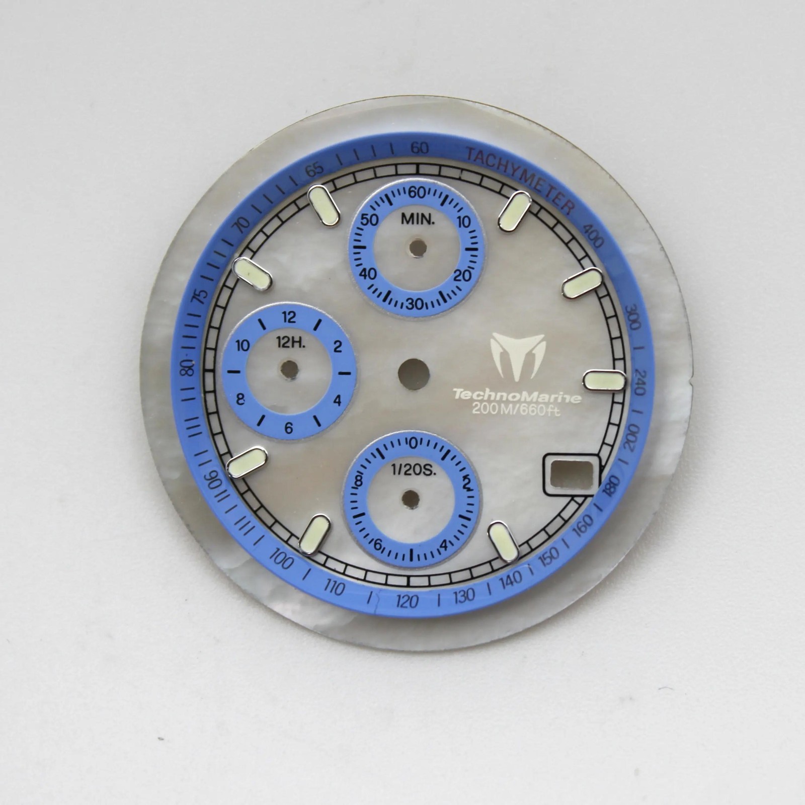 Technomarine Cruise 30mm Mother Of Pearl Blue Sub-Dials For 36mm Men's watch