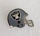 🏈 NFL 🏈 OAKLAND/LOS ANGELES/LAS VEGAS RAIDERS GRAY HELMET RETIRED PIN — photo 3