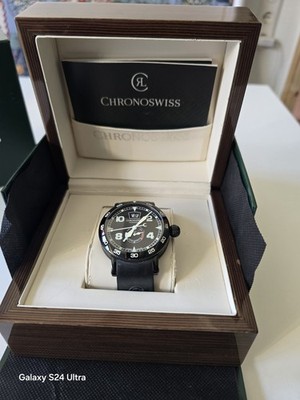 CHRONOSWISS C.351 Automatik Chronograph Timemaster Big Date Power Reserve
