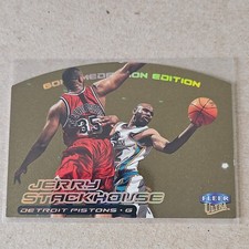 Fleer Ultra 1999-00 Jerry Stackhouse #78G Gold Medallion Detroit Pistons NBA